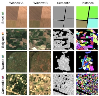 a thumbnail for Fields of The World: A Machine Learning Benchmark Dataset For Global Agricultural Field Boundary Segmentation